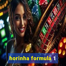 horinha formula 1